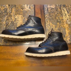 Men's Redwing Classic Mock boots in gorgeous black